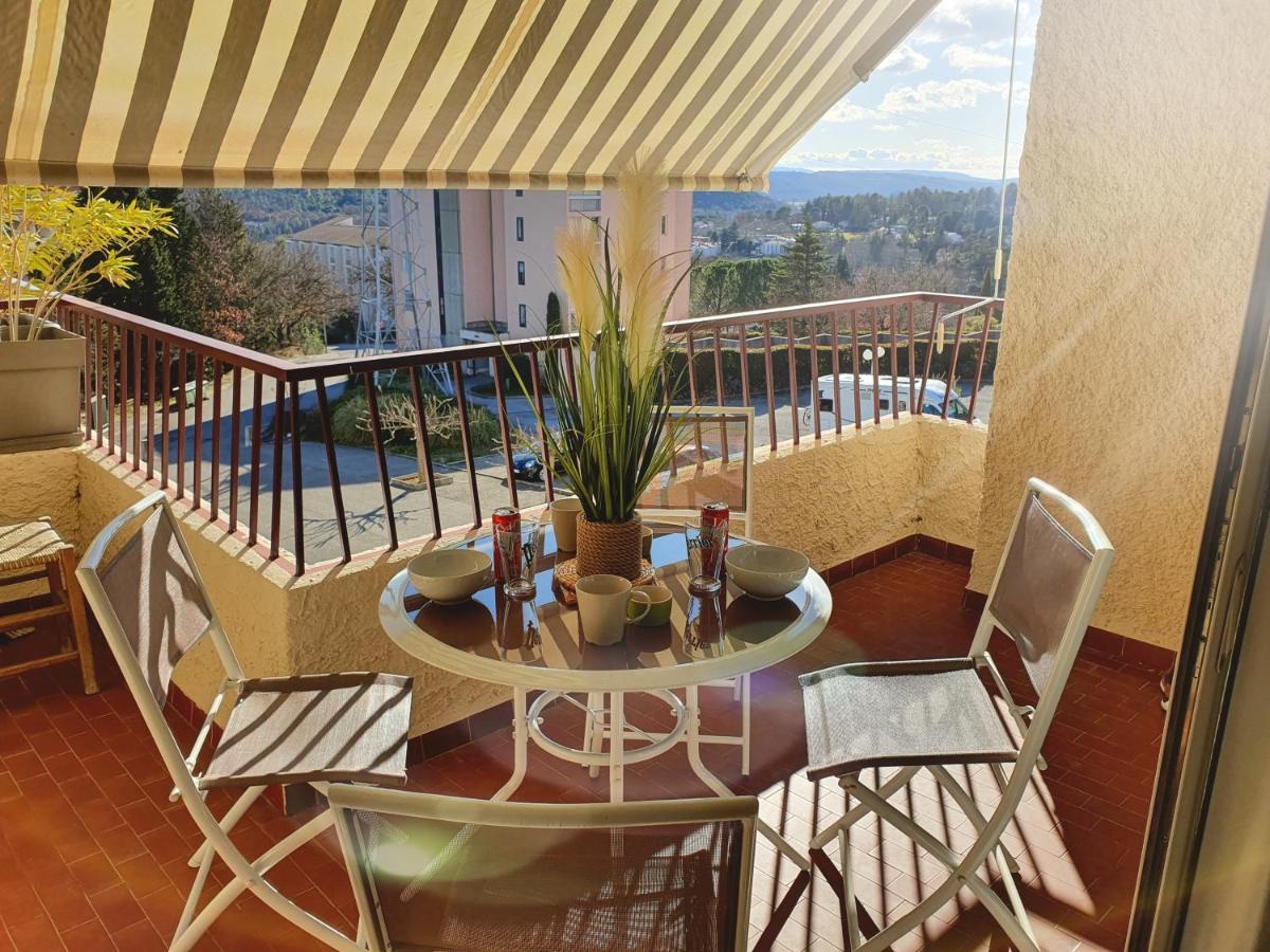 Le Cezanne - Climatise Avec Grande Terrasse Apartamento Gréoux-les-Bains Exterior foto